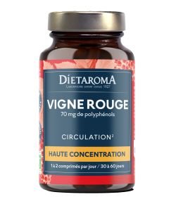 Vigne Rouge Haute Concentration BIO, 60 capsules